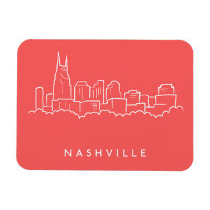 Magnet Flexible Nashville Skyline