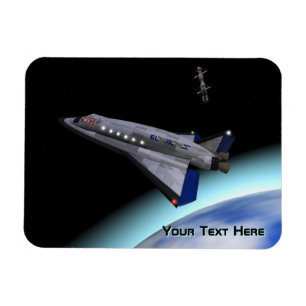Magnet Flexible Navette spatiale El Al Maslool