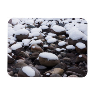 Magnet Flexible Neige et rochers, Parc national du mont Rainier