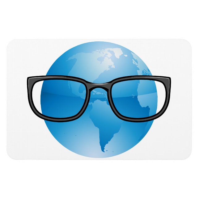 Magnet flexible nerd de la troupe (Horizontal)