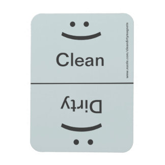 Magnet Flexible Nettoyer le moustiquaire - Gris - (Sourire/Frown)