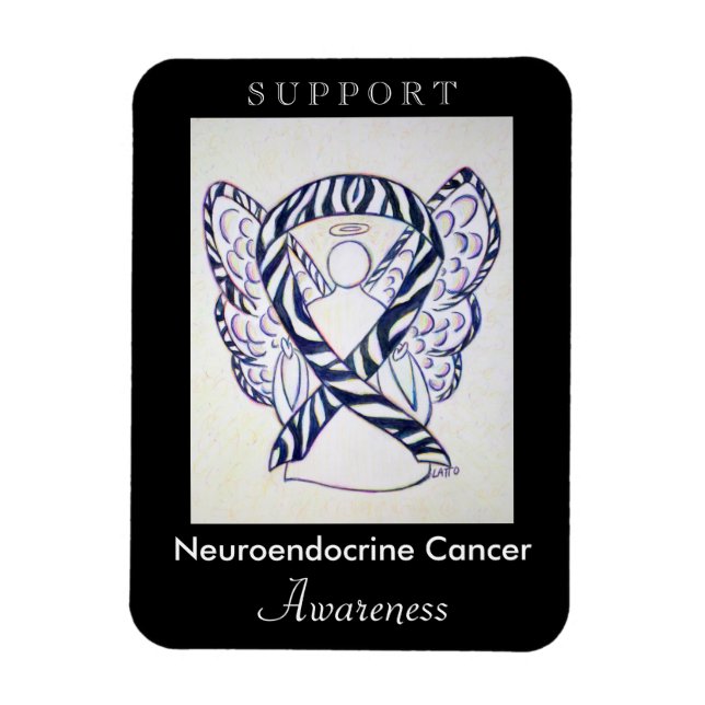 Magnet Flexible Neuroendocrinien Cancer Sensibilisation Ruban Magn (Vertical)