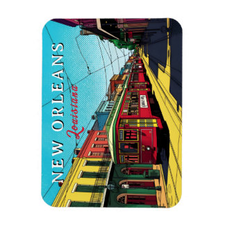 Magnet Flexible New Orleans Inspired Urban Art