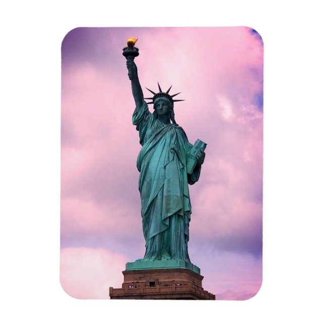 Magnet Flexible New York, NY Statue of Liberty (célèbre dame) (Vertical)
