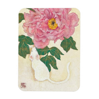 Magnet Flexible Nezumito-Botan: The Little Mouse and the Peony