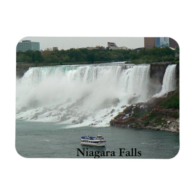 Magnet Flexible Niagara Falls sur le côté canadien (Horizontal)