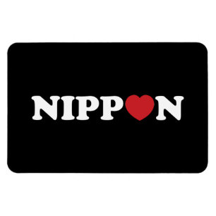 Magnet Flexible Nippon Love Heart