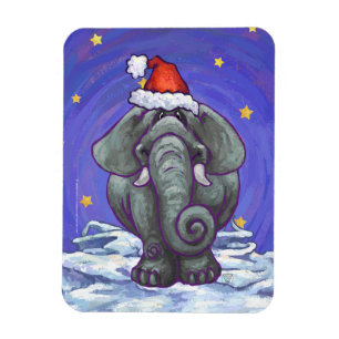 Magnet Flexible Noël à l'éléphant