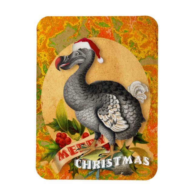 Magnet Flexible Noël Dodo Bird (Vertical)