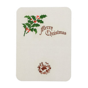 Magnet Flexible Noël saint feuille