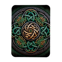 Noeud Celtique Green Gold
