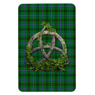 Magnet Flexible Noeud de trinité et tartan celtiques de Henderson