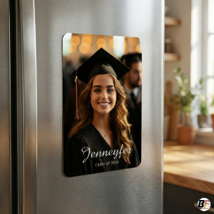 Magnet Flexible Nom de script moderne Promotion 2026 Photo Remise 