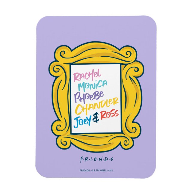 Magnet Flexible Noms de FRIENDS™ dans Peephole (Vertical)