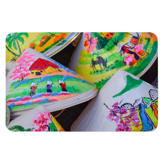 Magnet Flexible Non-La Casquette du Vietnam (Horizontal)