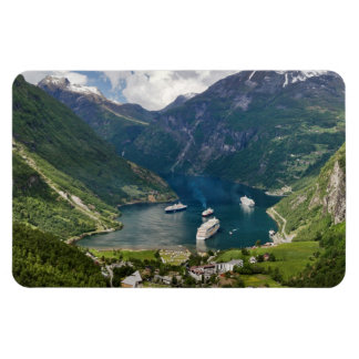 Magnet Flexible Norvège vue de Geiranger de Flydalsjuvet