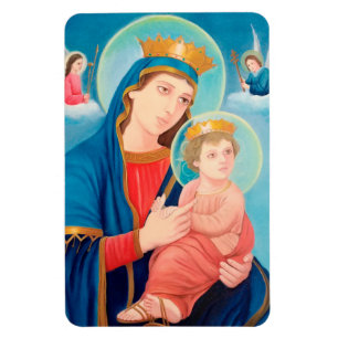 Magnet Flexible Notre-Dame de Perpétuel aide catholique