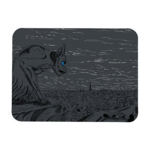 Magnet Flexible Notre Dame Gargoyle