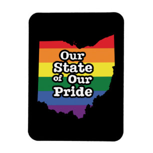 Magnet Flexible Notre État de notre fierté  Ohio