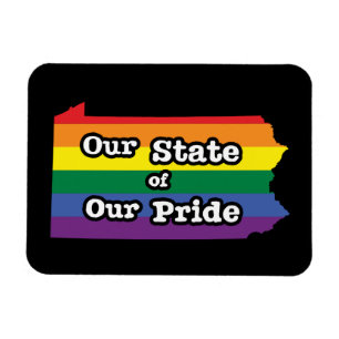 Magnet Flexible Notre État de notre fierté Pennsylvanie