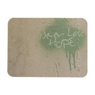 Magnet Flexible N'oubliez jamais l'aimant photo Hope