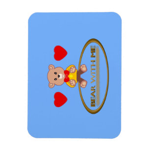 Magnet Flexible Nounours Teddy
