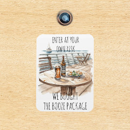 Magnet Flexible Nous avons acheté Booze Package Cruise