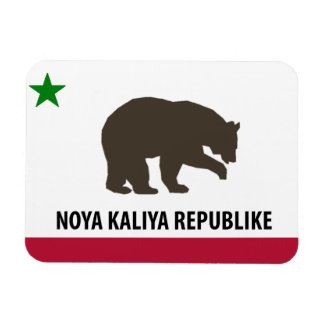 Magnet Flexible Nouveau pavillon de la République de Californie