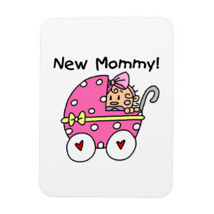 Magnet Flexible Nouveaux cadeaux de fille maman bébé