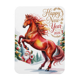 Magnet Flexible Nouvel An chinois du Cheval 2026