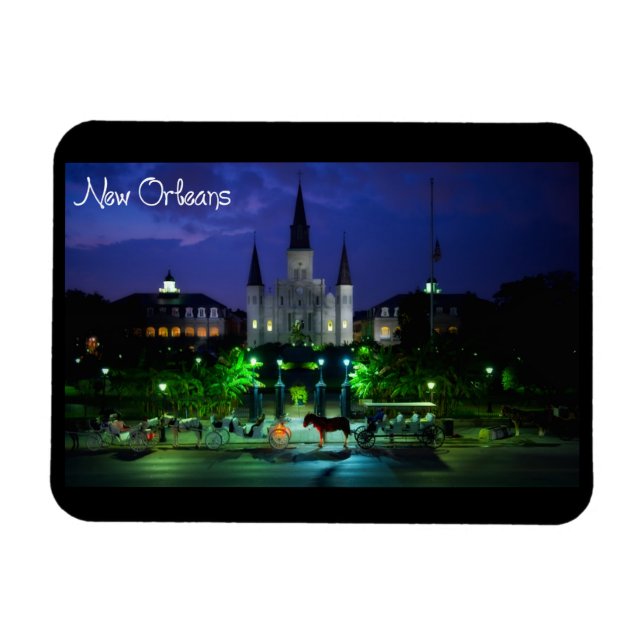 Magnet Flexible Nouvelle-Orléans Louisiane (Horizontal)
