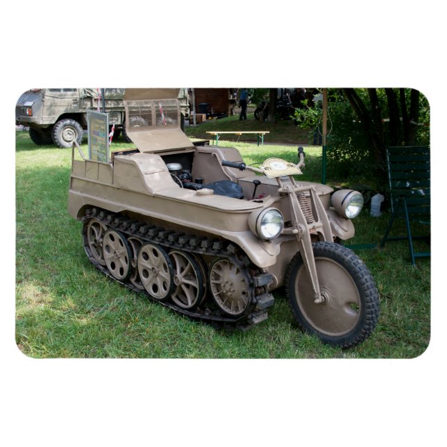 Magnet Flexible NSU Kettenkrad (Horizontal)