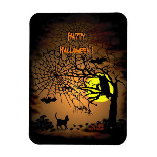 Magnet Flexible Nuit d'Halloween, Joyeux Halloween !
