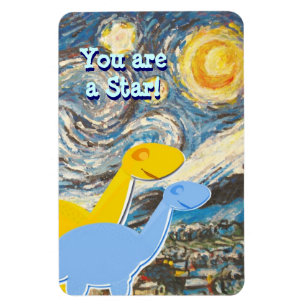 Magnet Flexible Nuit étoilée vous êtes un aimant mignon de Dino