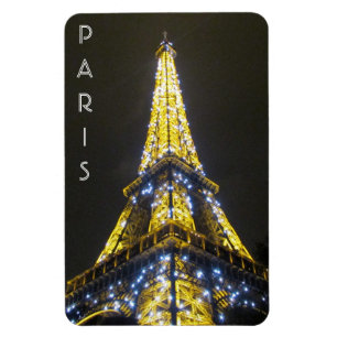 Magnet Flexible nuits de l'eiffel de Paris