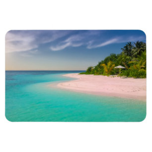 Magnet Flexible Océan aigue-marine Plage tropicale Paysage
