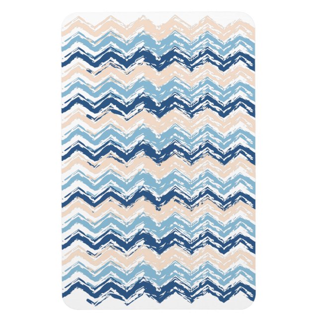 Magnet Flexible Ocean Waves Chevron (Vertical)