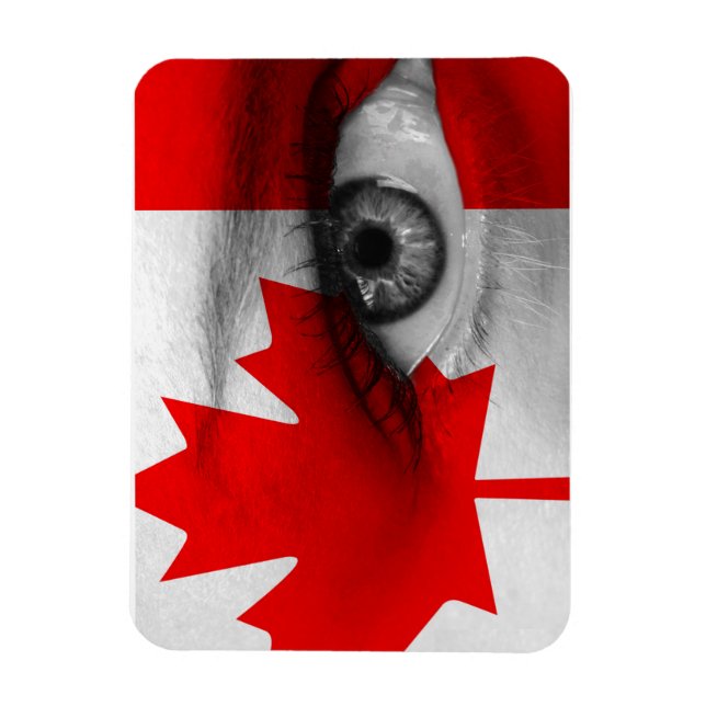 Magnet Flexible Oeil du Canada (Vertical)