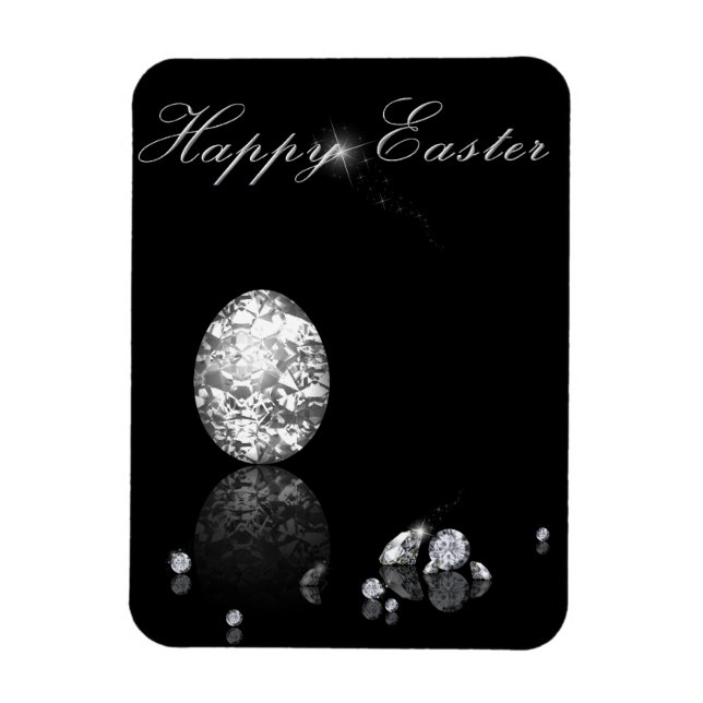 Magnet Flexible Oeuf de Pâques brillant - Aimant flexible (Vertical)