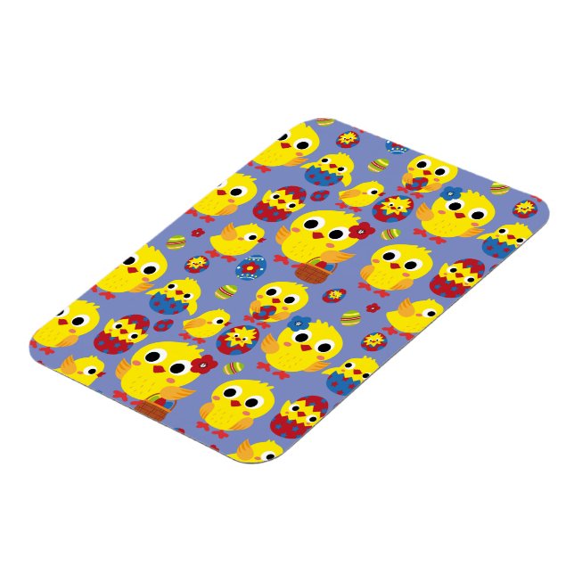 Magnet Flexible OEufs de Pâques de Hatch Retro (Côté Gauche)