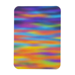 Magnet Flexible Œuvre d'art du ciel du désert au coucher du soleil