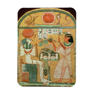 Magnet Flexible Ofenmut offrant à Osiris, Stele d'Ofenmut de