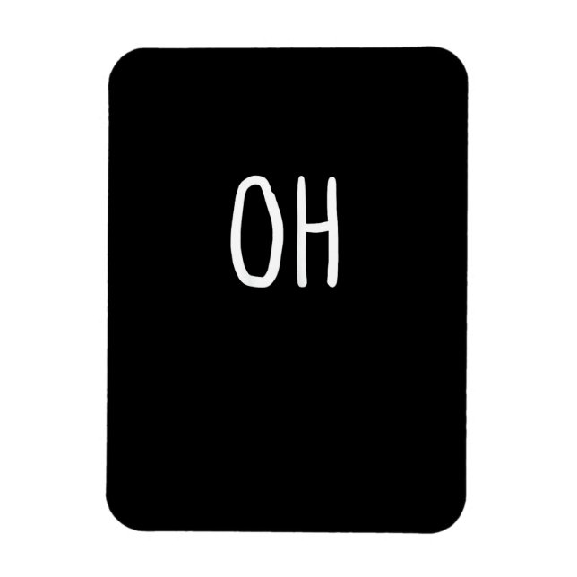 Magnet Flexible Oh Deer Trendy Halloween Style  (Vertical)