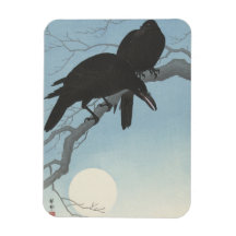 Ohara Kosen deux corbeaux sur une branche