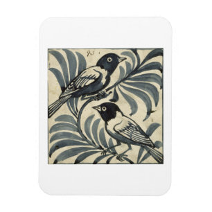 Magnet Flexible Oiseaux bleus (la semaine sur le papier)