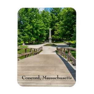 Magnet Flexible Old North Bridge in Concord