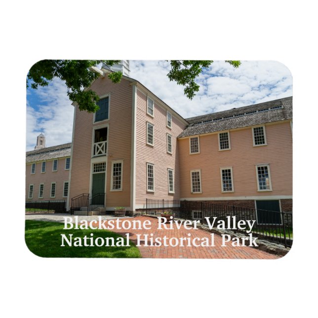 Magnet Flexible Old Slater Mill (Horizontal)