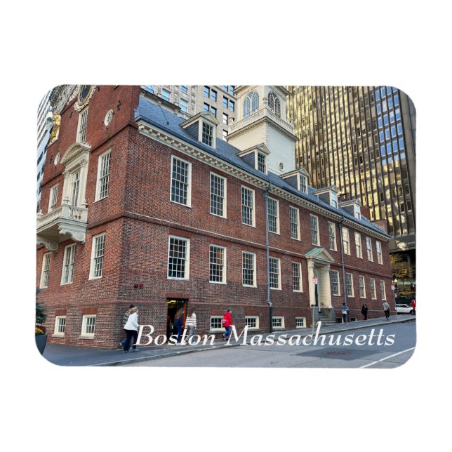 Magnet Flexible Old State House à Boston Massachusetts (Horizontal)