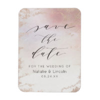 Ombre Blush Pink Frosted Wedding Enregistrer la da