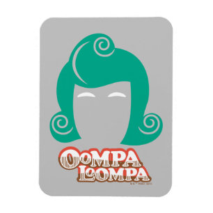 Magnet Flexible Oompa Loompa Graphique de cheveux